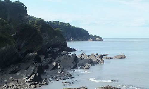 Views of the coast in the Parish of Berrynarbor taken from Combe Martin